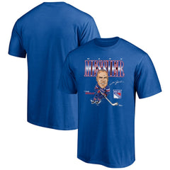 Mark Messier New York Rangers Player Caricature T-Shirt - NHL T-shirts