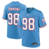 Tennessee Titans Jeffery Simmons Youth Game Jersey | NFL Outlet
