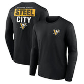 Pittsburgh Penguins Territorial Long Sleeve T-Shirt - NHL T-shirts