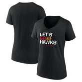 Chicago Blackhawks Women's Shout Out V-Neck T-Shirt - NHL T-shirts