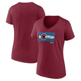 Colorado Avalanche Women's Shout Out V-Neck T-Shirt - NHL T-shirts