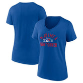 New York Rangers Women's Proclamation V-Neck T-Shirt - NHL T-shirts
