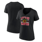 Chicago Blackhawks Women's Represent V-Neck T-Shirt - NHL T-shirts