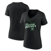 Dallas Stars Women's Represent V-Neck T-Shirt - NHL T-shirts