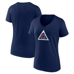 Colorado Avalanche Women's Alternate Logo V-Neck T-Shirt - NHL T-shirts