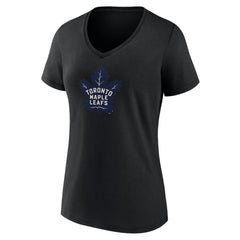 Toronto Maple Leafs Women's Alternate Logo V-Neck T-Shirt - NHL T-shirts