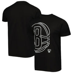 Black Brooklyn Nets Stadium Essentials Unisex Element Logo Pop T-Shirt | NBA