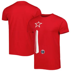 Red Washington Wizards Stadium Essentials Unisex Element Logo Pop T-Shirt | NBA