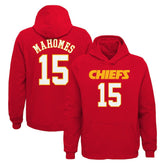 Kansas City Chiefs Patrick Mahomes Youth Mainliner Player Name & Number Pullover Hoodie | NFL On sale