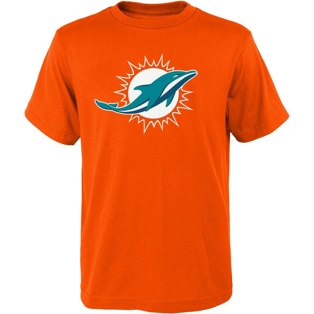 Miami Dolphins Outerstuff Youth Primary Logo T-Shirt | NFL New