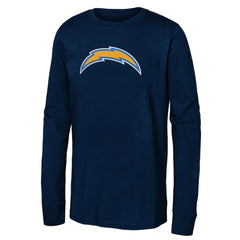 Los Angeles Chargers Youth Primary Logo Long Sleeve T-Shirt | NFL Online