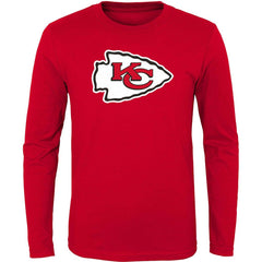 Kansas City Chiefs Youth Primary Logo Long Sleeve T-Shirt | NFL US