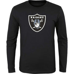 Las Vegas Raiders Youth Primary Logo Long Sleeve T-Shirt | NFL Online