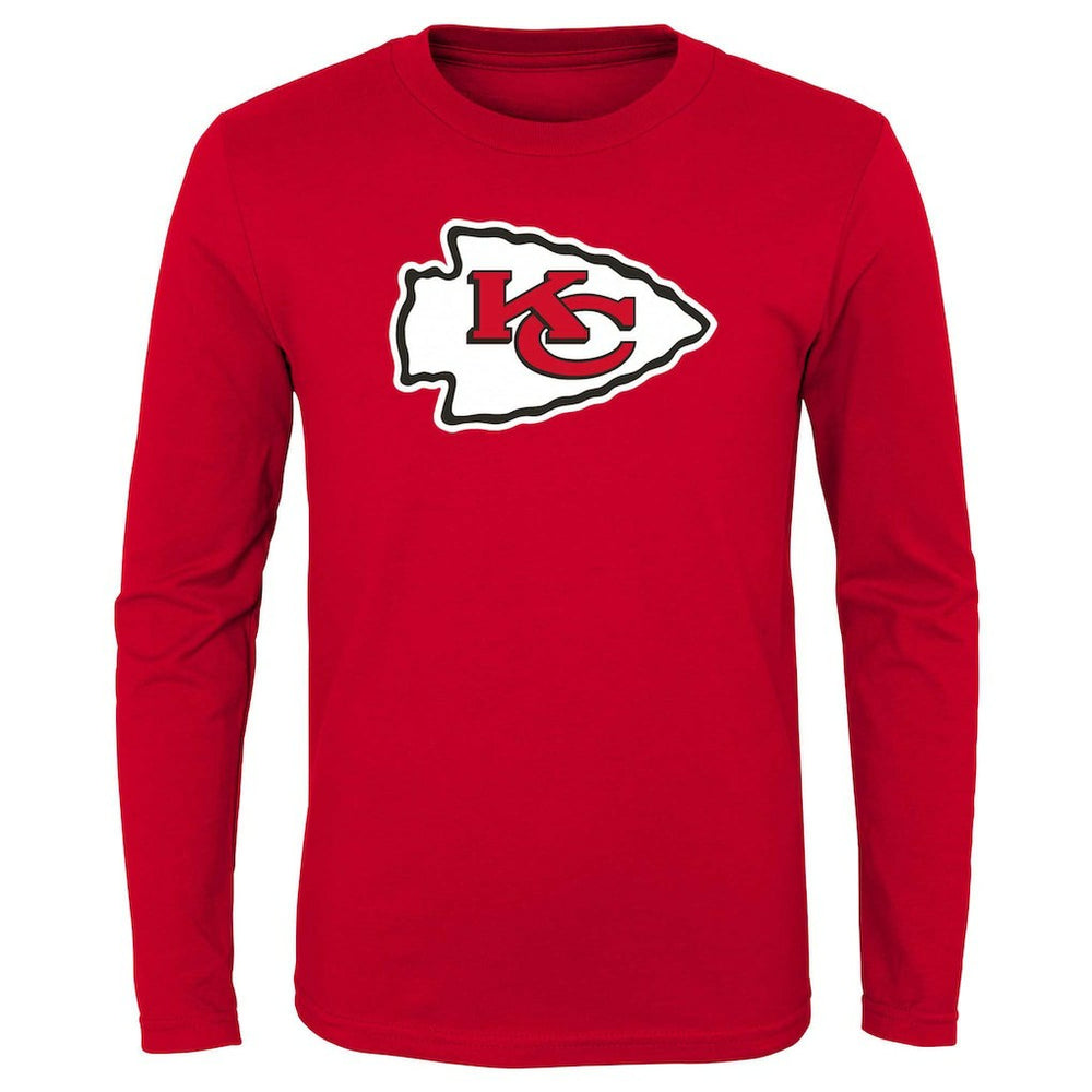 Kansas City Chiefs Preschool Primary Logo Long Sleeve T-Shirt | NFL Sale
