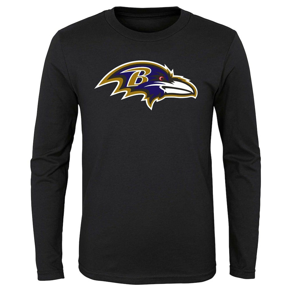 Baltimore Ravens Preschool Primary Logo Long Sleeve T-Shirt | NFL Near me