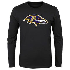 Baltimore Ravens Preschool Primary Logo Long Sleeve T-Shirt | NFL Near me
