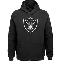 Las Vegas Raiders Youth Team Logo Pullover Hoodie | NFL Hot