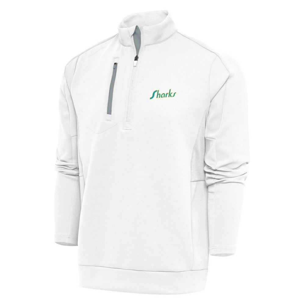 San Jose Sharks Antigua Special Edition 2.0 Generation Quarter-Zip Pullover Top - NHL Pullover