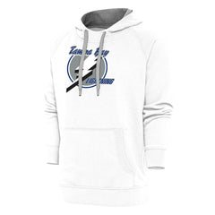 Tampa Bay Lightning Antigua Special Edition 2.0 Victory Pullover Hoodie - NHL Hoodies