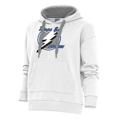 Tampa Bay Lightning Antigua Women's Special Edition 2.0 Victory Pullover Hoodie - NHL Hoodies
