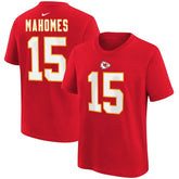 Kansas City Chiefs Patrick Mahomes Youth Player Name & Number T-Shirt | NFL On sale