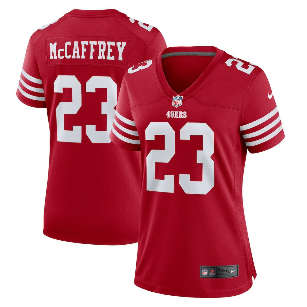 San Francisco 49ers Christian McCaffrey Women's Player Jersey | NFL Online