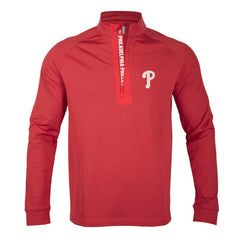 Philadelphia Phillies Levelwear Calibre Quarter-Zip Pullover Top - MLB Pullover