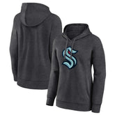 Seattle Kraken Women's Primary Logo Pullover Hoodie - NHL Hoodies