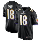 Baltimore Ravens Roquan Smith Alternate Game Jersey | NFL Outlet