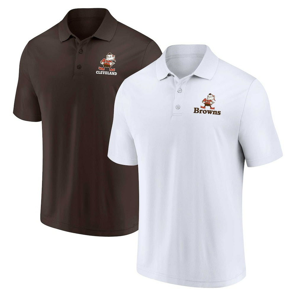 Cleveland Browns Throwback Two-Pack Polo Set | NFL Hot