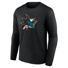 San Jose Sharks Primary Logo Team Long Sleeve T-Shirt - NHL T-shirts