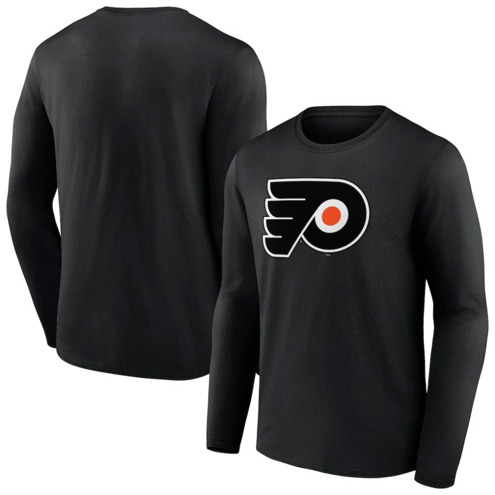 Philadelphia Flyers Primary Logo Team Long Sleeve T-Shirt - NHL T-shirts
