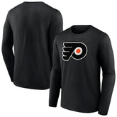 Philadelphia Flyers Primary Logo Team Long Sleeve T-Shirt - NHL T-shirts