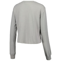 Atlanta Braves The Wild Collective Women's Cropped Long Sleeve T-Shirt - MLB T-shirts