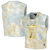 Detroit Tigers The Wild Collective Women's Washed Muscle Tank Top - MLB Tanks