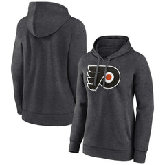 Philadelphia Flyers Women's Primary Logo Pullover Hoodie - NHL Hoodies