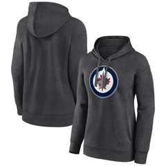 Winnipeg Jets Women's Primary Logo Pullover Hoodie - NHL Hoodies