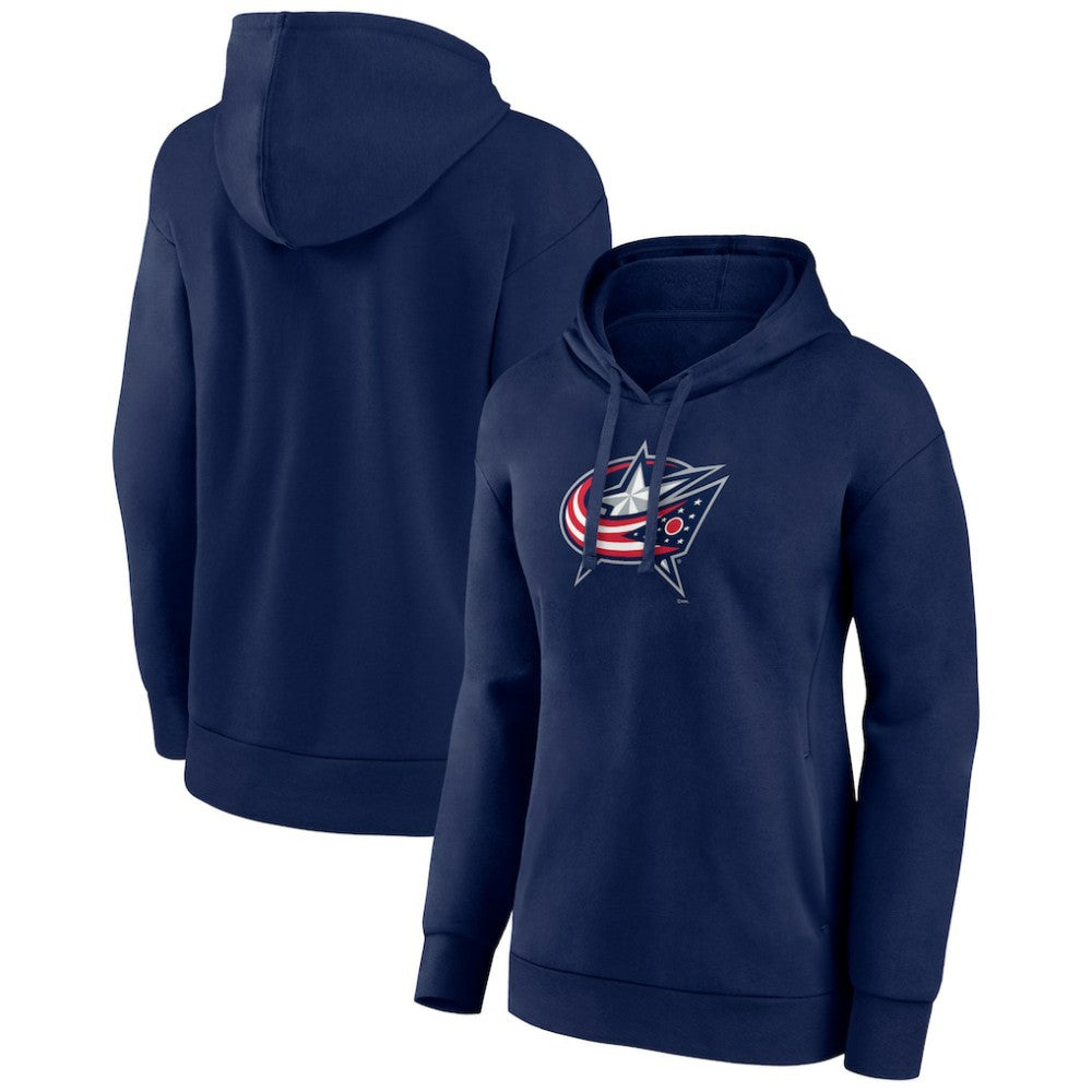 Columbus Blue Jackets Women's Primary Logo Pullover Hoodie - NHL Hoodies