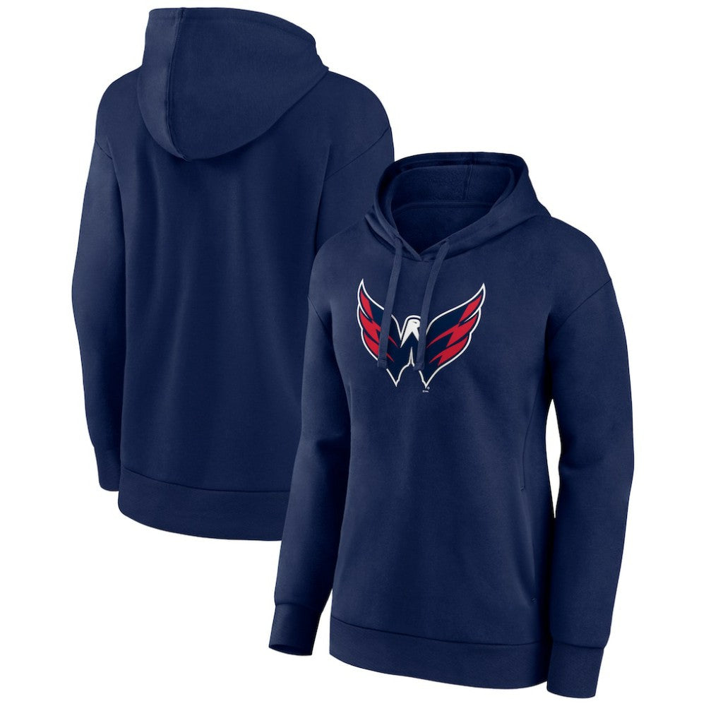 Washington Capitals Women's Primary Logo Pullover Hoodie - NHL Hoodies