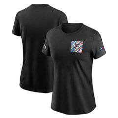 Atlanta Falcons Women's Crucial Catch Sideline Tri-Blend T-Shirt | NFL New