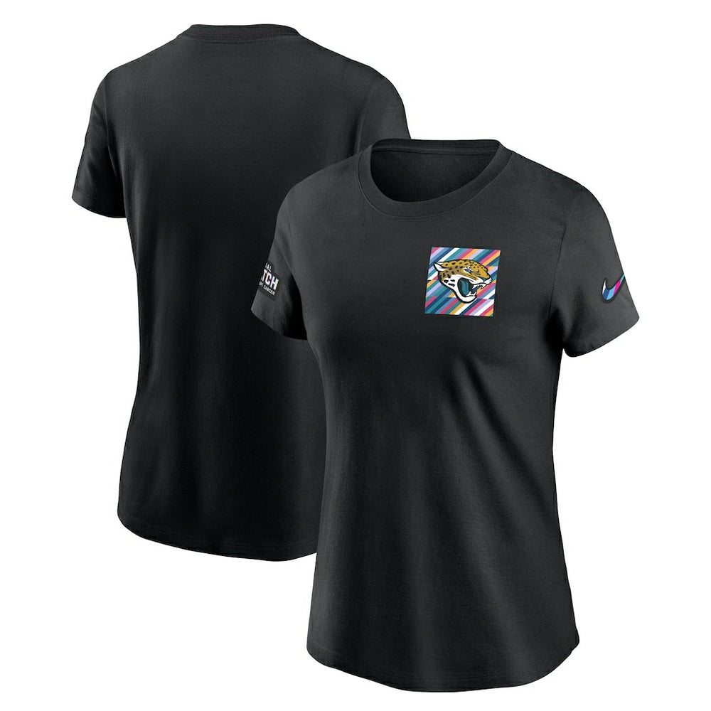 Jacksonville Jaguars Women's Crucial Catch Sideline Tri-Blend T-Shirt | NFL Outlet