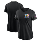 Jacksonville Jaguars Women's Crucial Catch Sideline Tri-Blend T-Shirt | NFL Outlet