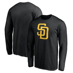 San Diego Padres Official Team Logo Long Sleeve T-Shirt - MLB T-shirts