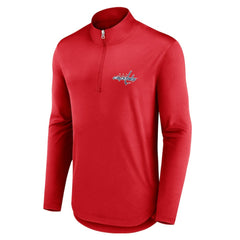 Washington Capitals Fanatics Mock Neck Quarter-Zip Top - NHL
