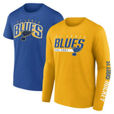 St. Louis Blues Fanatics Bottle Rocket T-Shirt Combo Pack - NHL T-shirts