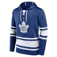 Mitch Marner Toronto Maple Leafs Fanatics Name & Number Lace-Up Pullover Hoodie - NHL Hoodies
