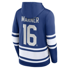 Mitch Marner Toronto Maple Leafs Fanatics Name & Number Lace-Up Pullover Hoodie - NHL Hoodies