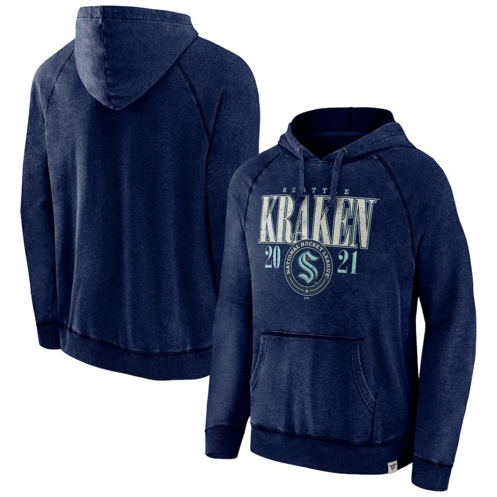 Seattle Kraken Fanatics Shoulder-To-Shoulder Raglan Pullover Hoodie - NHL Hoodies