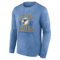 St. Louis Blues Fanatics Keep The Zone Long Sleeve T-Shirt - NHL T-shirts