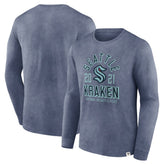 Seattle Kraken Fanatics Keep The Zone Long Sleeve T-Shirt - NHL T-shirts
